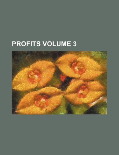 9781236099198: Profits Volume 3