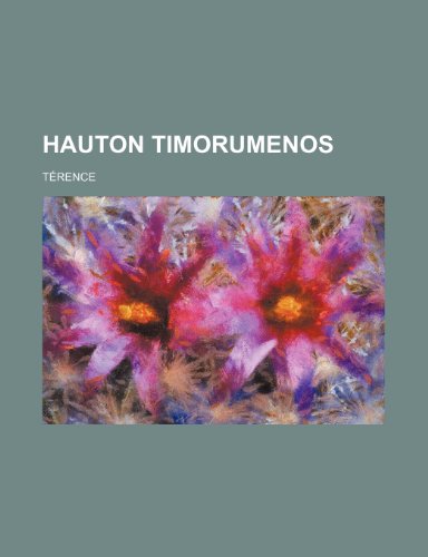 Hauton Timorumenos (9781236114914) by Terence