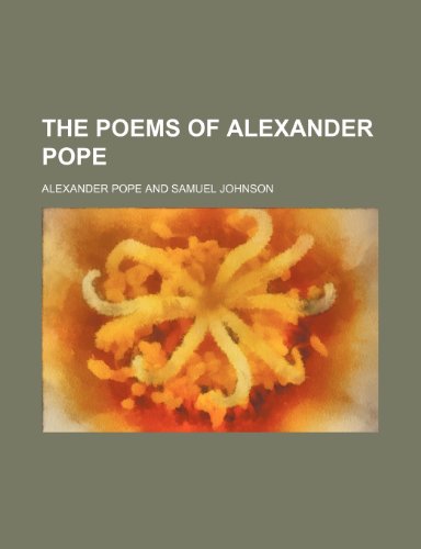 9781236197351: The Poems of Alexander Pope