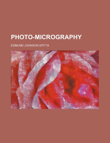 9781236260888: Photo-micrography