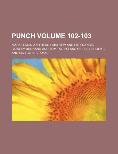 Punch Volume 102-103 (9781236291592) by Lemon, Mark