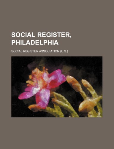 9781236358325: Social register, Philadelphia