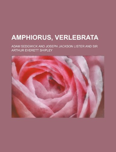 9781236387981: Amphiorus, Verlebrata