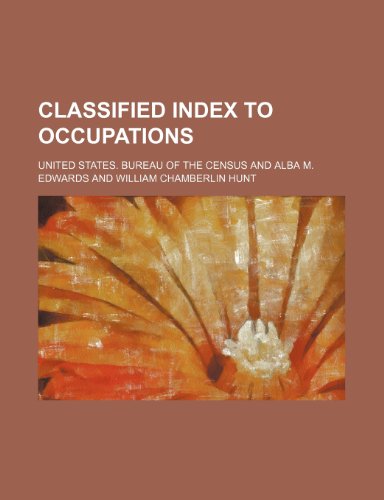 9781236435538: Classified index to occupations