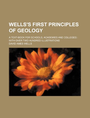 Wells's first principles of geology; a text-book for schools, academies and colleges with over two hundred illustrations (9781236481610) by Wells, David Ames