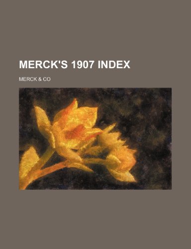 Merck's 1907 Index (9781236543530) by Co, Merck &.