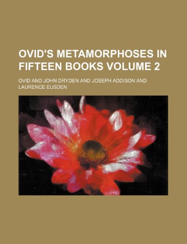 Ovid's Metamorphoses in Fifteen Books Volume 2 (9781236599278) by Ovid