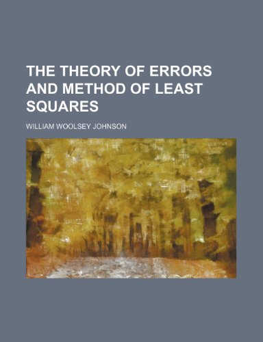 Beispielbild fr The Theory of Errors and Method of Least Squares zum Verkauf von Buchpark