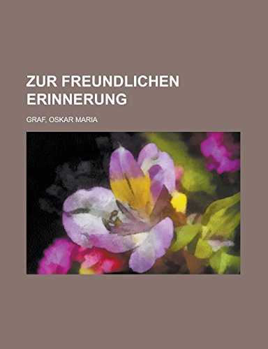 9781236698483: Zur freundlichen Erinnerung (German Edition)