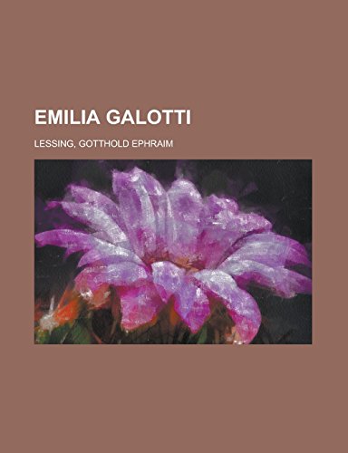 9781236709691: Emilia Galotti