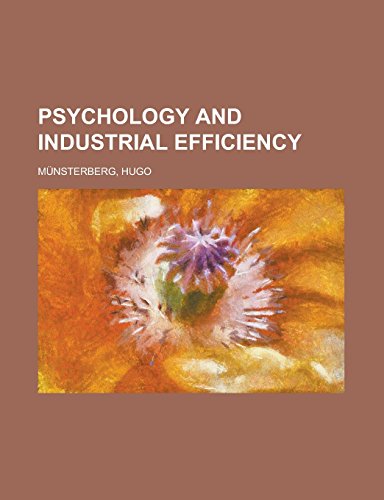 9781236714169: Psychology and Industrial Efficiency