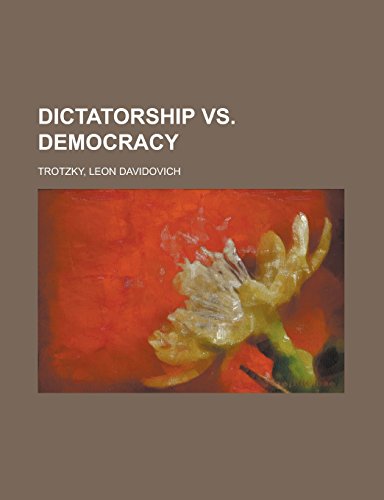 Imagen de archivo de Dictatorship vs. Democracy a la venta por Reuseabook