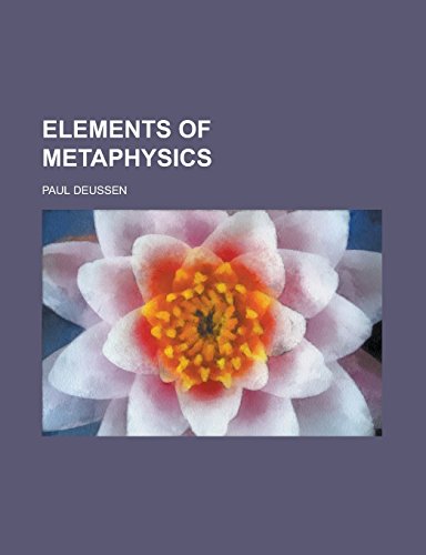 9781236785770: Elements of Metaphysics