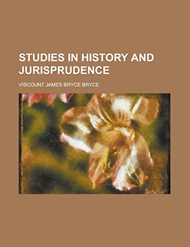 9781236791641: Studies in History and Jurisprudence