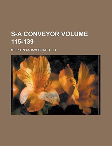 9781236848253: S-A Conveyor Volume 115-139