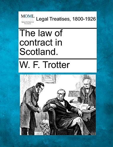 Stock image for The Law of Contract in Scotland. for sale by Lucky's Textbooks