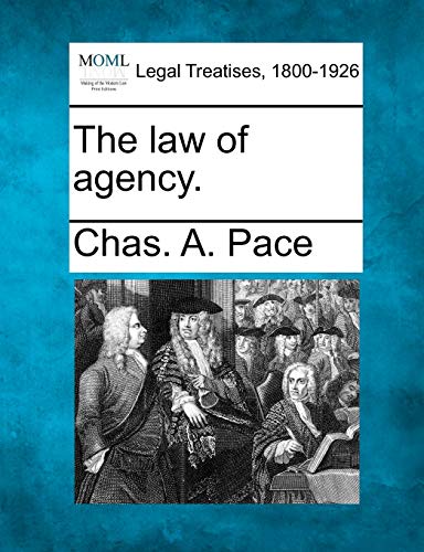 Beispielbild fr The law of agency. zum Verkauf von Lucky's Textbooks