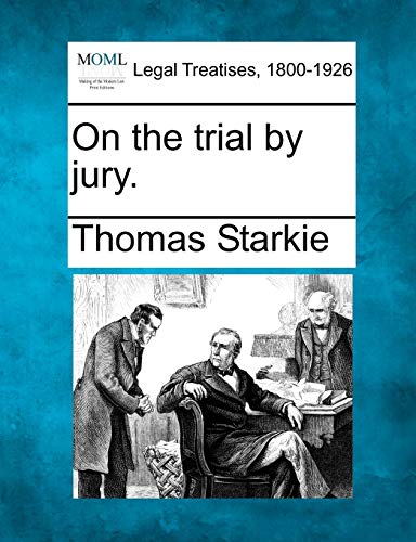 Stock image for On the Trial by Jury. for sale by Lucky's Textbooks