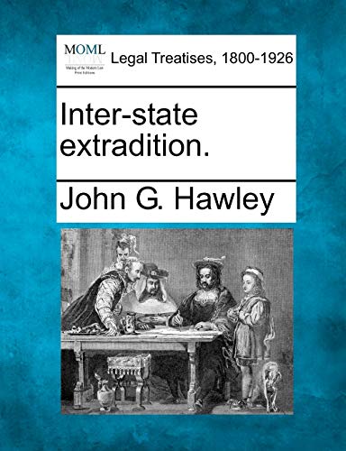 Imagen de archivo de Inter-State Extradition. a la venta por Lucky's Textbooks