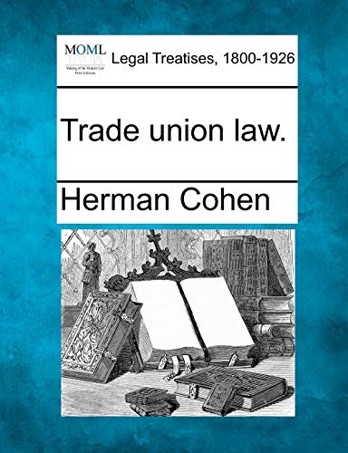 Beispielbild fr Trade Union Law. zum Verkauf von Lucky's Textbooks