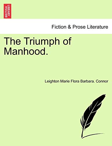 Imagen de archivo de The Triumph of Manhood. a la venta por Lucky's Textbooks