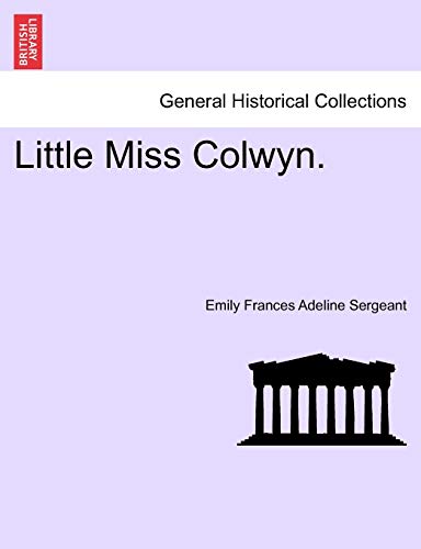 Stock image for Little Miss Colwyn for sale by PBShop.store US