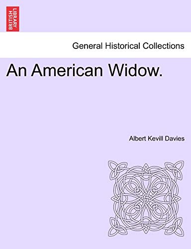 Stock image for An American Widow. for sale by Ebooksweb