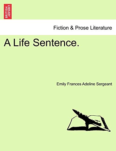 Stock image for A Life Sentence. for sale by Ebooksweb