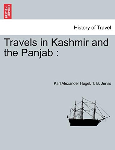 Stock image for Travels in Kashmir and the Panjab for sale by Lucky's Textbooks