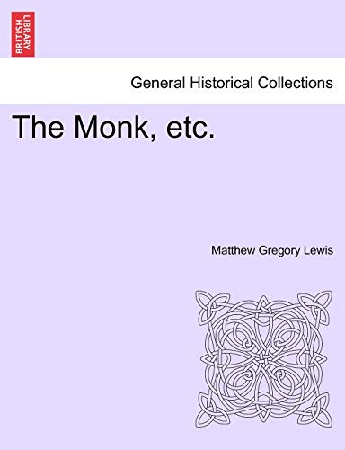 Stock image for The Monk, Etc. for sale by Lucky's Textbooks