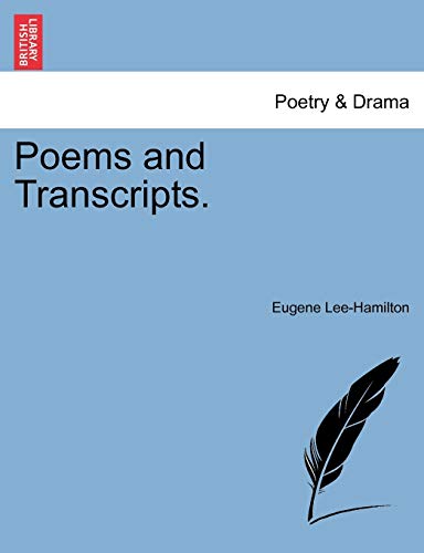 Imagen de archivo de Poems and Transcripts. a la venta por Lucky's Textbooks