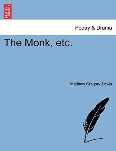 Beispielbild fr The Monk, Etc. zum Verkauf von Lucky's Textbooks