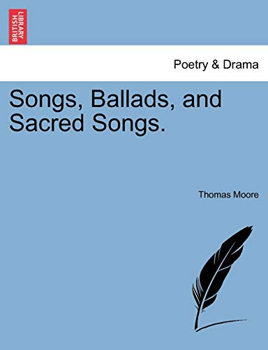 Beispielbild fr Songs, Ballads, and Sacred Songs zum Verkauf von PBShop.store US