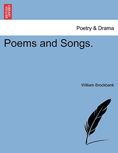 Imagen de archivo de Poems and Songs. a la venta por Lucky's Textbooks