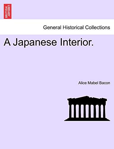 Stock image for A Japanese Interior. for sale by Lucky's Textbooks