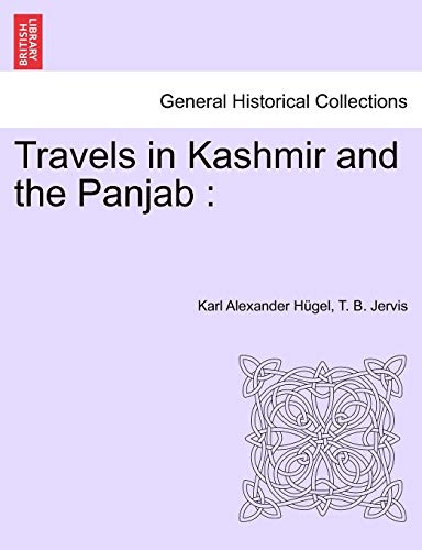 Stock image for Travels in Kashmir and the Panjab for sale by Lucky's Textbooks