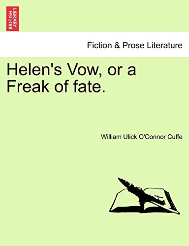 Stock image for Helen's Vow, or a Freak of Fate. for sale by Lucky's Textbooks