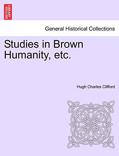 Imagen de archivo de Studies in Brown Humanity, Etc. a la venta por Ebooksweb