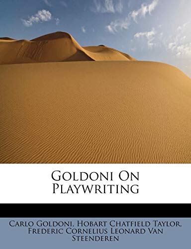 9781241281205: Goldoni On Playwriting