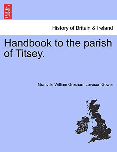 Imagen de archivo de Handbook to the Parish of Titsey. a la venta por Lucky's Textbooks