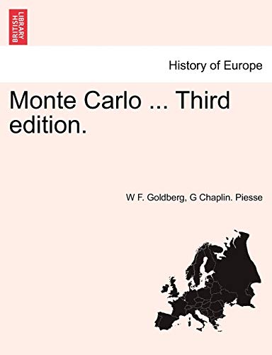 Imagen de archivo de Monte Carlo . Third Edition. a la venta por Lucky's Textbooks