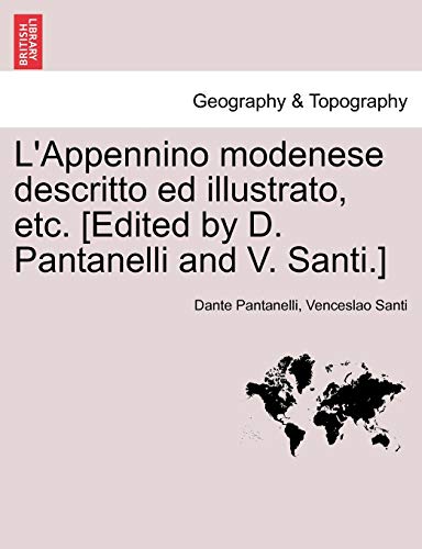 9781241355739: Pantanelli, D: L'Appennino modenese descritto ed illustrato,