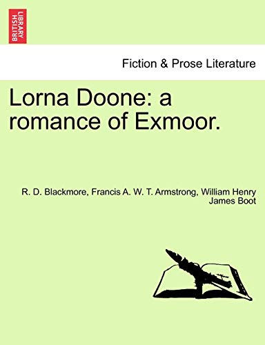 Beispielbild fr Lorna Doone: a romance of Exmoor. zum Verkauf von Lucky's Textbooks