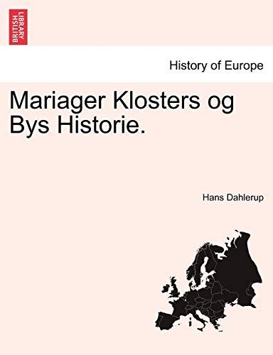 Stock image for Mariager Klosters og Bys Historie for sale by PBShop.store US