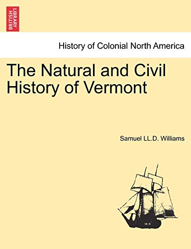 Stock image for The Natural and Civil History of Vermont, vol. I, 2nd edition for sale by Lucky's Textbooks