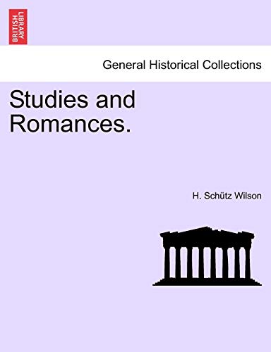 Imagen de archivo de Studies and Romances. a la venta por Chiron Media