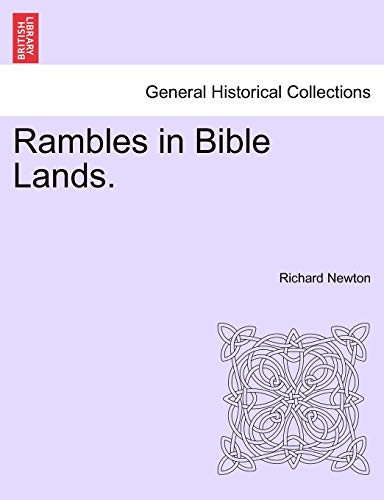 Stock image for Rambles in Bible Lands. for sale by Lucky's Textbooks