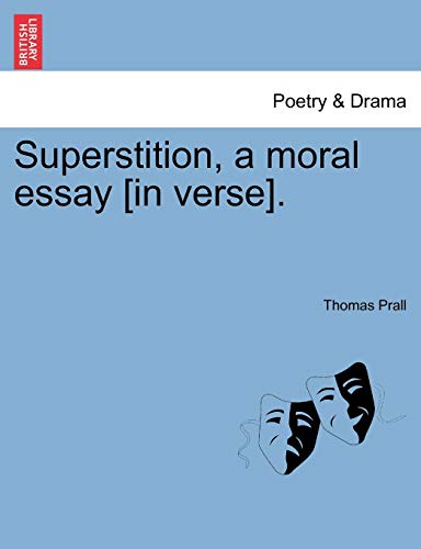 Stock image for Superstition, a moral essay [in verse]. for sale by Chiron Media