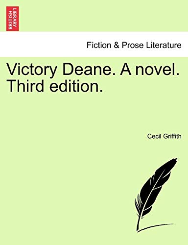 Victory Deane A novel Third edition - Cecil S Beckett Griffith