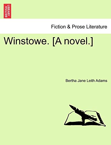9781241575656: Winstowe. [A novel.]